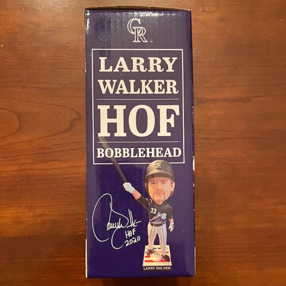 Larry Walker HOF Colorado Rockies Bobblehead MLB - Picture 2 of 7